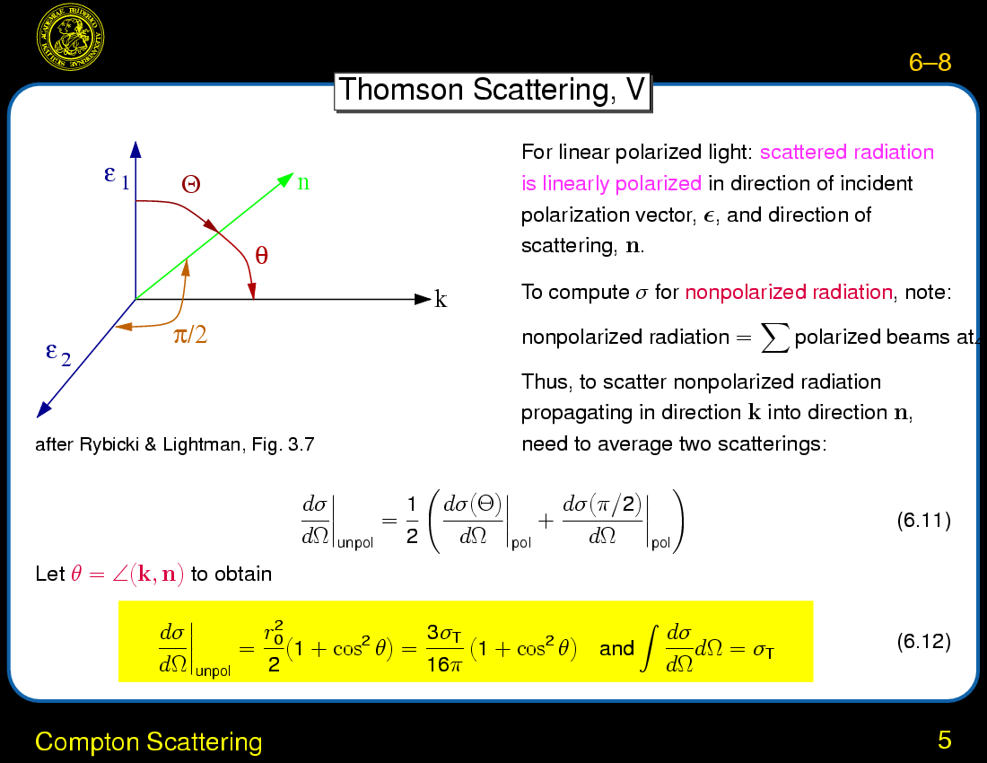 X-ray Continuum Emission and Broad Iron Lines : Compton Scattering