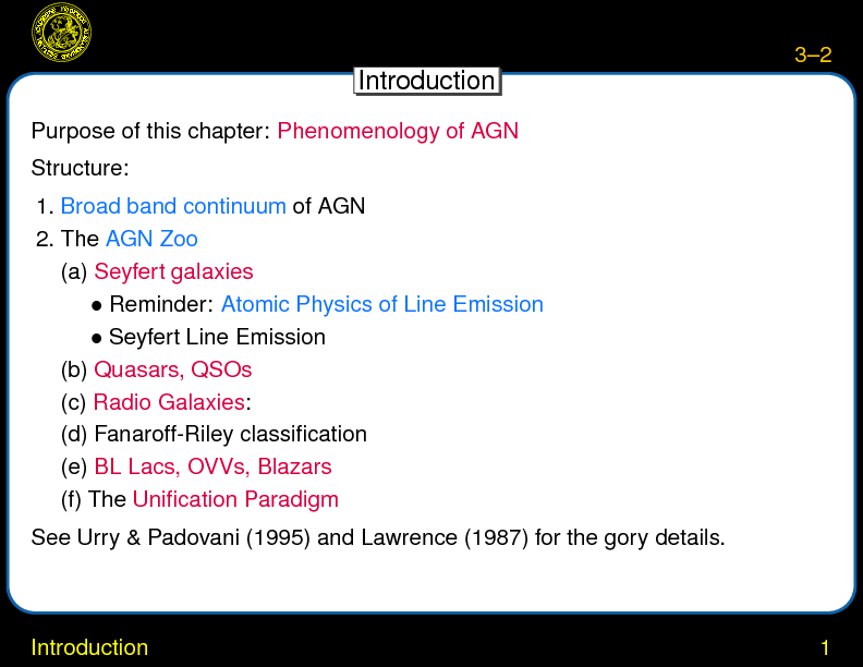 Chapter 3: AGN Taxonomy : Broad Band Continuum