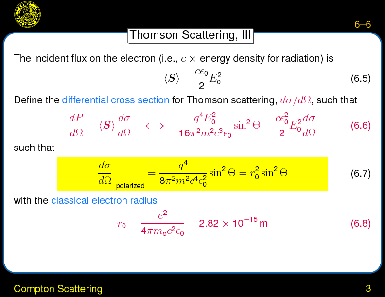 Chapter 6: X-ray Continuum Emission and Broad Iron Lines : Compton Scattering
