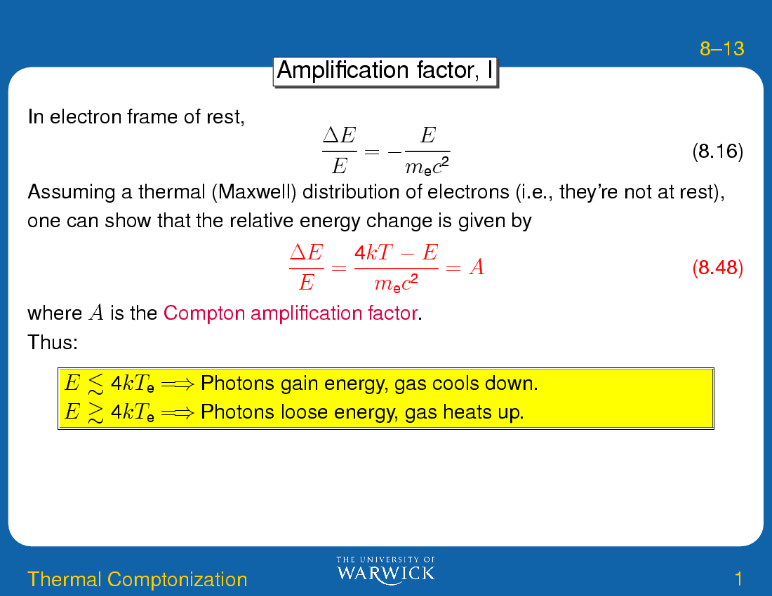 Comptonization : Thermal Comptonization
