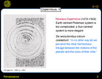 Renaissance: Copernicus