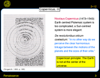 Renaissance: Copernicus