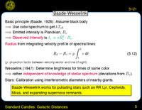 Standard Candles: Galactic Distances: RR Lyr