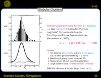 Standard Candles: Extragalactic: Surface Brightness Fluctuations