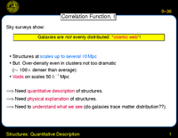 Structures: Quantitative Description: Correlation Function