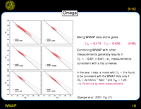 WMAP: Omega
