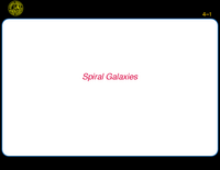 Spiral Galaxies: Spiral Galaxies