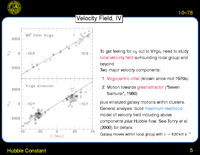 Hubble Constant: Velocity Field