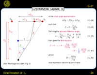 Determination of Omega Matter: Gravitational Lenses