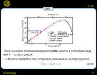 Cosmology: CMB