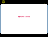 Spiral Galaxies: Spiral Galaxies