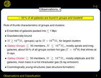 Observations and Classification: Observations