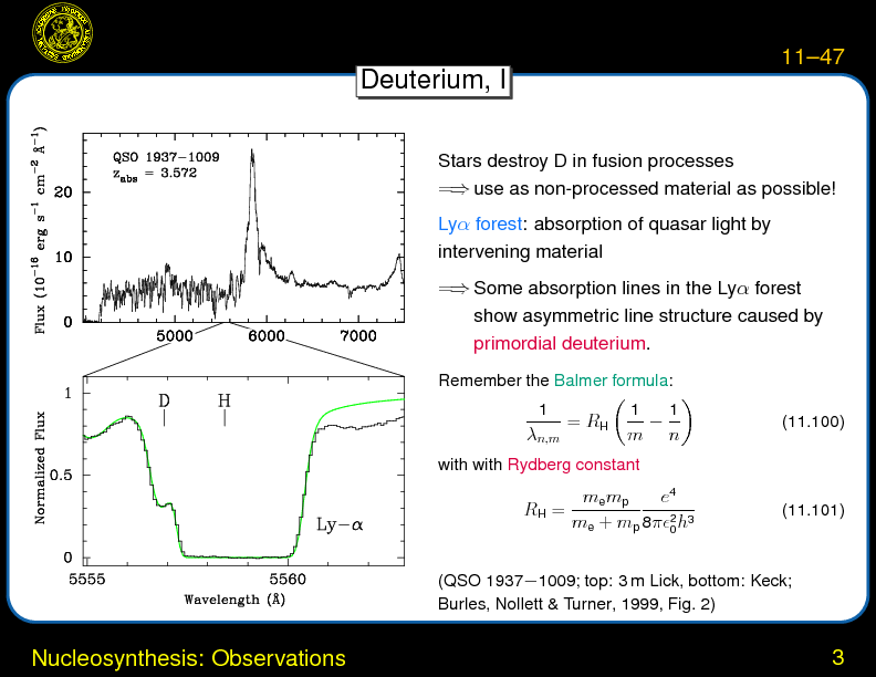 Chapter 11: The Hot Big Bang : Nucleosynthesis: Observations