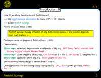 Redshift Surveys: Introduction