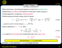 Structure Formation: Linear Theory
