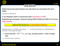 Gamma-Ray Bursts: GRB 080319