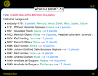 Introduction: What is a planet?