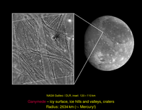 Surfaces: Craters: Craters: Galilean Moons