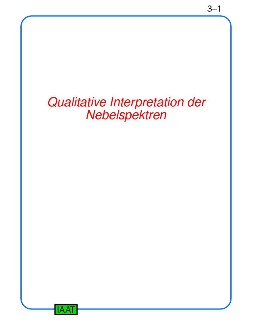Interstellar Medium, p. 3-1