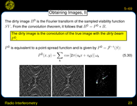 Radio Interferometry: Obtaining Images