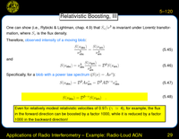 Applications of Radio Interferometry -- Example: Radio-Loud AGN: Jet One-Sidedness