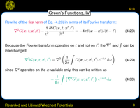 Retarded and Li\'enard-Wiechert Potentials: Green's Functions