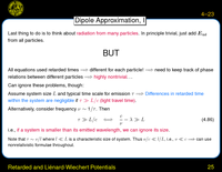 Retarded and Li\'enard-Wiechert Potentials: Dipole Approximation