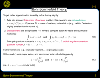 Bohr-Sommerfeld Theory: Bohr-Sommerfeld Theory