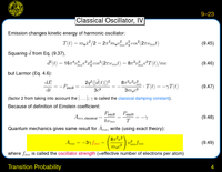 Transition Probability: Einstein coefficients