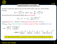 Neutron Star HMXBs: Magnetospheric accretion