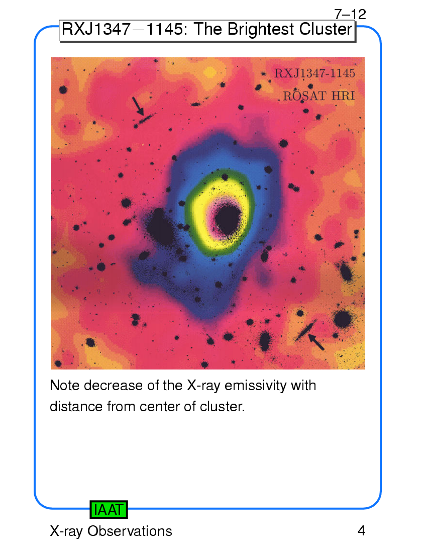 Clusters of Galaxies : X-ray Observations