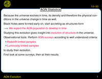 AGN Evolution: Surveys