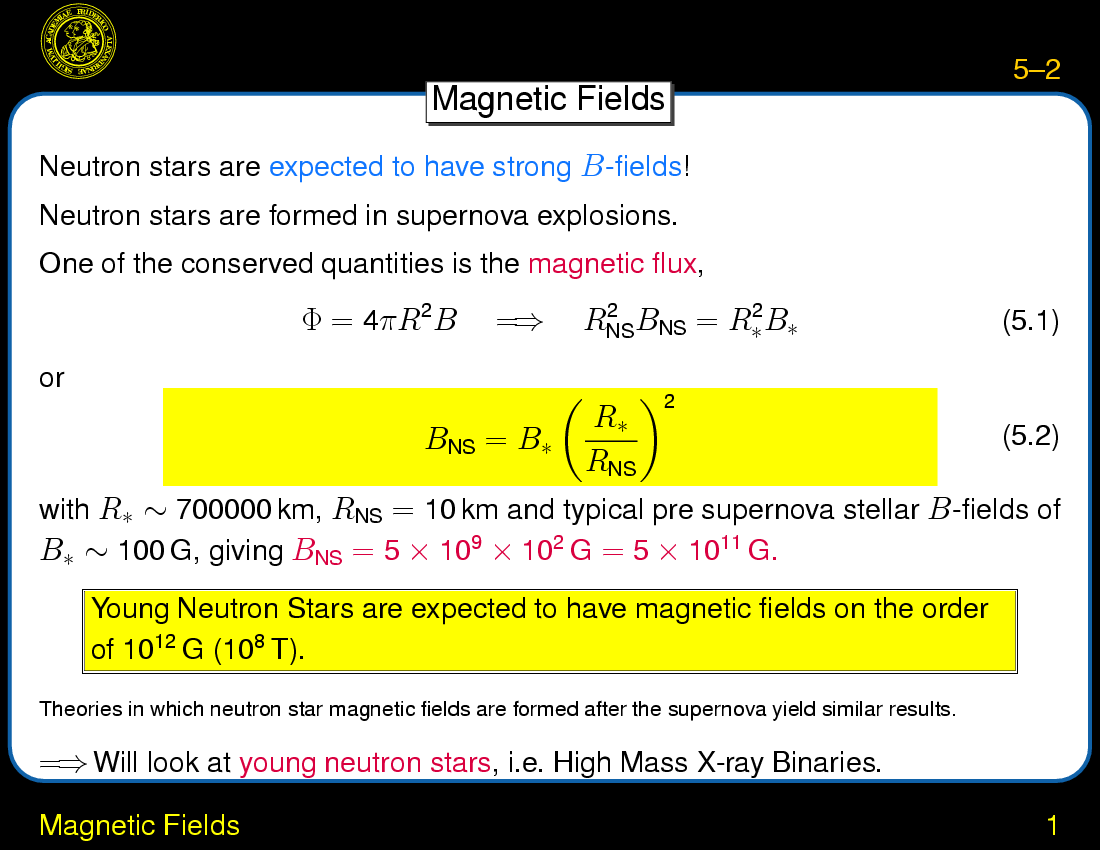 Accretion onto Magnetized Neutron Stars : Magnetic Fields