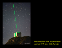 Optical Telescopes: Adaptive Optics