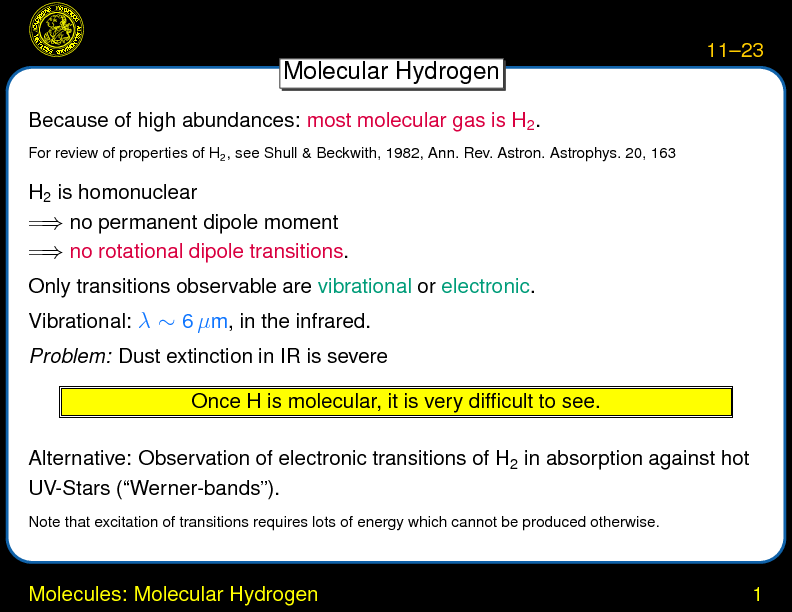 Chapter 11: Molecules and Molecular Spectra : Molecules: Molecular Hydrogen