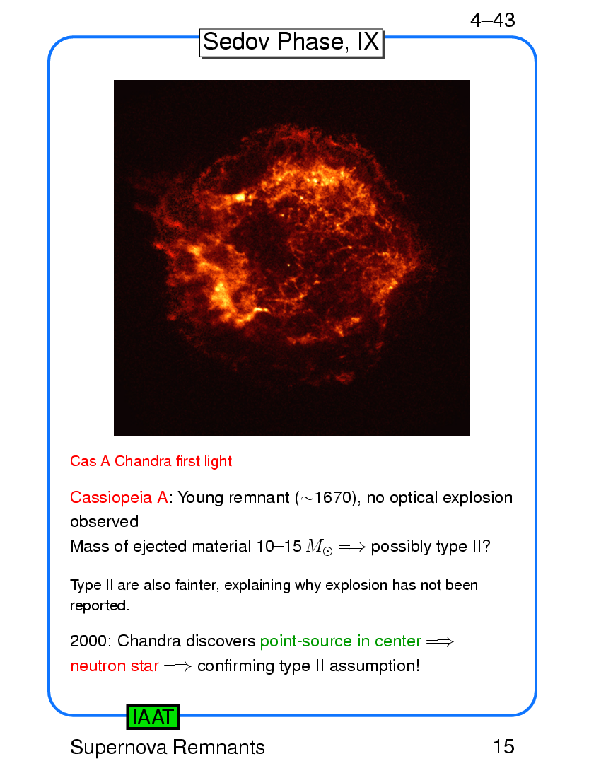 Interstellar Medium : Supernova Remnants